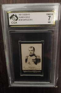 1901 Ogden's Guinea Gold #128 Napoleon I CGA 7 NM