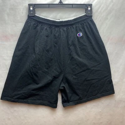 Champion Boys Youth Sz XL (22) Black Cotton/Polyester Elastic Waist Shorts - Image 1 of 4