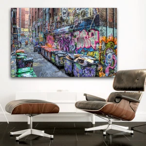 Graffiti Street Art 42 x 24 Canvas Print NY Style (canvas /gloss) NYC Graffiti - Picture 1 of 4