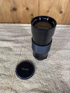 Vivitar 200 mm F3,5 Tele Prime Objektiv für Olympus OM Halterung Spiegelreflexkameras - Bild 1 von 4
