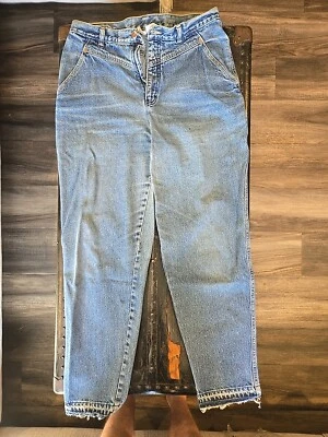 Jeans Brittania feminino usado, 16/31, 100% algodão - Imagem 1 de 4