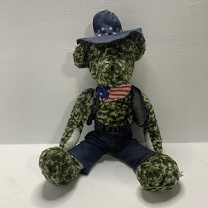 Kuddle Me Toys Brown Green Plush 18’ - Picture 1 of 6