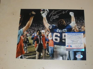 Bart Oates Auto Autograph 8x10 Photo PSA DNA - Picture 1 of 2