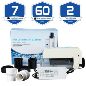 Sistema generador de cloro para piscina de agua salada de 20 g/h clorador piscina spa - Imagen 1 de 10