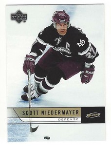 SCOTT NIEDERMAYER 2006-07 Upper Deck #7 Lot of 2 NM-MT Anaheim Ducks HOF