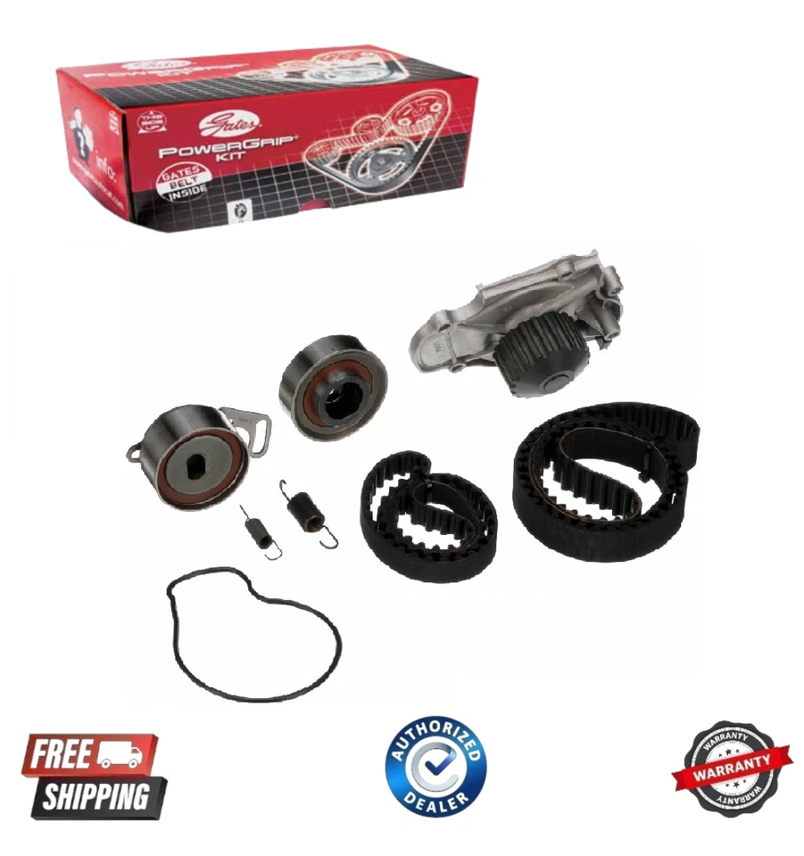 Gates PowerGrip TCKWP186 Timing Belt Component Kit for 20333K AWK1222 - Image 1 of 1