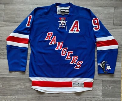 Camiseta Brad Richards NEW YORK RANGERS REEBOK PREMIER HOME con "A" Foto 1 de 4