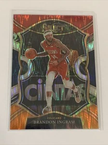 Brandon Ingram 2020-21 Select Basketball Red White Orange Flash Prizm 53 - Bild 1 von 2
