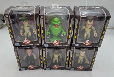 Lot of 6 Ghostbusters Loyal Subjects Figures, Slimer & More, New Packaging Wear Cover