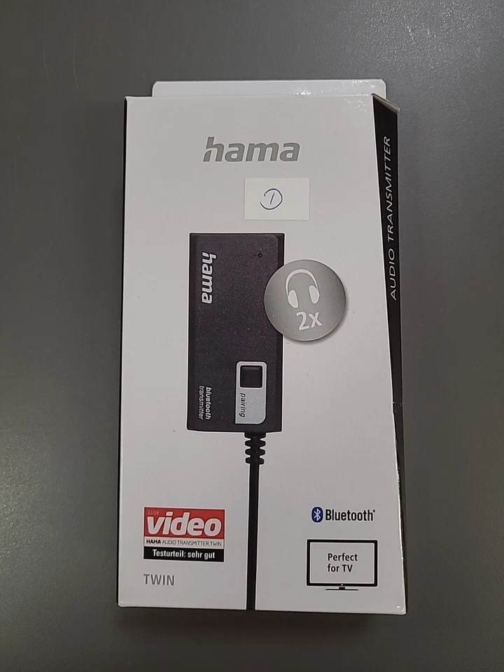 Hama - Bluetooth Audio Transmitter Twin (K51B) - Bild 1 von 2