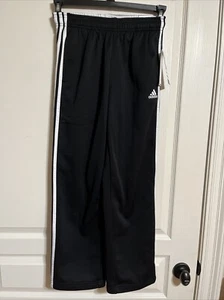 Adidas Boys Youth Performance Jogger Running Pants Black Size M (10/12) NWT - Picture 1 of 10