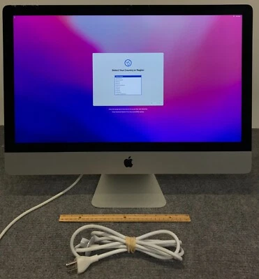 Apple iMac A1419 MK462LL/A 2015 27" AIO i5-6500 16GB RAM 1.02TB Fusion Drive - Image 1 of 4
