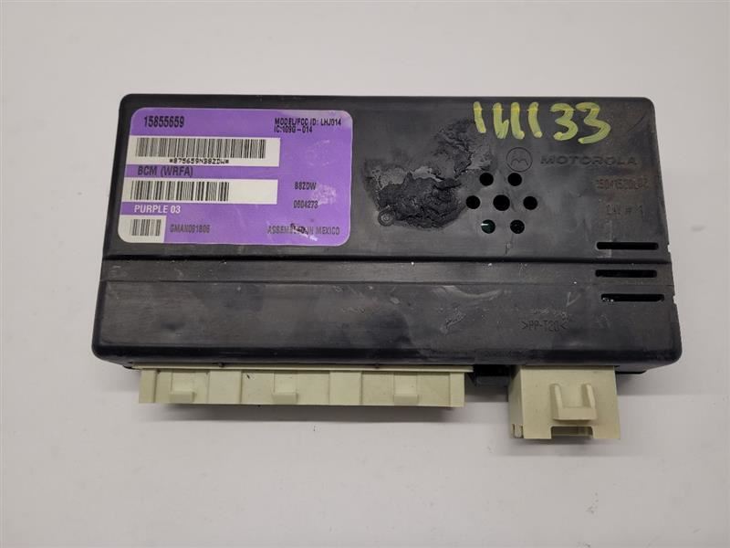 2005 2006 CHEVROLET EQUINOX Body Control Module BCM Center Dash