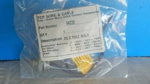 TCP Wire And Cable 94230 Quick Connect Receptacle - Picture 1 of 4