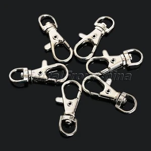 10X Swivel Trigger Clips Snap Lobster Clasps Hook F Key Ring Bag Charm Findings - Picture 1 of 8