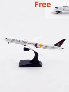 1:400 Aviation400 Air Canada B787-9 C-FVLX Aircraft Model FreeTractor+Stand - Picture 1 of 11