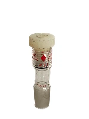 ACE Glass 19/22 #11 Ace-Thred Straight Connecting Inlet Midi Adapter 5030-20 - Image 1 of 4