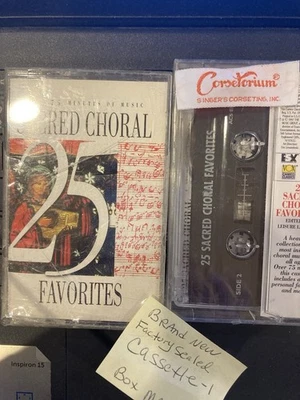 25 Sacred Choral FavoritesCassette,1997) Brand New & Sealed crack on case - Image 1 of 4