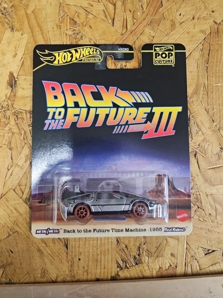 Hot Wheels Back To The Future Time Machine DeLorean - 2018 Retro Entertainment 1:64 Scale