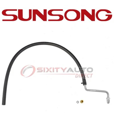 Sunsong Power Steering Return Line Hose for 1981-1992 Dodge D250 - Assembly bb - Image 1 of 4