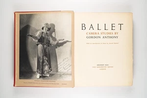 Ballet Camera Studies by Gordon Anthony Rare 1937 First Edition - Picture 1 of 10