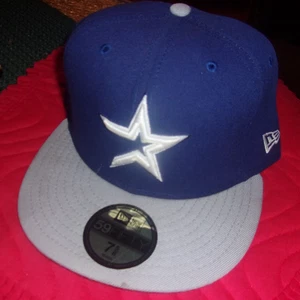 HOUSTON ASTROS SELTEN NEW ERA 59FIFTY AUSGESTATTET 7 5/8 (ES HAT VERSCHMUTZUNGEN AN DER KREMPE) - Bild 1 von 3