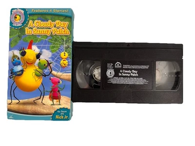 Miss Spiders Friends A Cloudy Day In Sunny Patch 2005  VHS Videotape Rare - Image 1 of 4