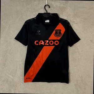 Vintage Hummel Everton Black Jersey Polyester Size XS - Picture 1 of 7