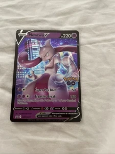 Mewtwo V SWSH223 SWSH: Sword & Shield Promo Cards Holo - Picture 1 of 2