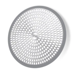 Shower Drain Hair Catcher/Strainer/Stainless Steel and Silicone - Picture 1 of 6