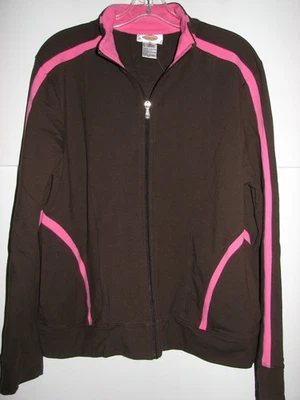 Винтажный новый без ЯРЛЫКОВ Talbots трек свитер 2 изделия комплект Sz XL брюки куртка французский махровый - Изображение 1 из 4