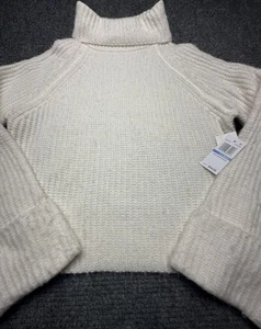 Ultra Flirt Sweater Womens XL Turtle Neck Chunky Knit Pullover Cuff Knitwear - Picture 1 of 12