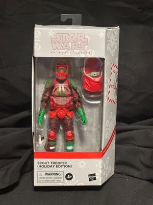 星球大战:黑色系列童子军格罗古(假日版)人偶密封 — 第 1/2 张图片