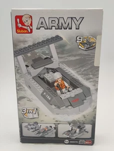 Sluban M38-B0537D 9-in-1 Aircraft Carrier Edificio Mattoni Kit 1001 pezzi - Picture 1 of 7