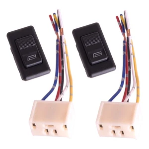 4pc 5 Pin Car Power Window Switch Socket Wiring Harness Pigtail Adapter 12V ww - Picture 1 of 7