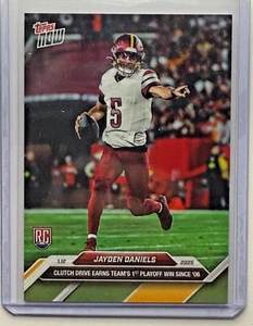 2024 Topps Now - Jayden Daniels (RC) #22 Washington Commanders - Bild 1 von 2