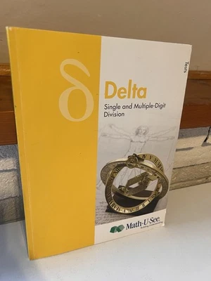 Math U See Delta Single and Multiple-Digit Division Homeschool Test Book READ - Image 1 of 4