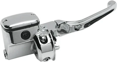 Drag Chrome Front Brake Master Cylinder 9/16 Bore Dyna Super Glide Custom 05-14 - Image 1 of 4