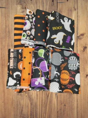 8 Fat Quarters - Assorted David Textiles Halloween Fat Quarter Bundle - Image 1 of 1