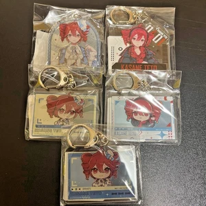Kasane Teto Acrylic Keychan set of 5 Ichiban Kuji official NEW - Picture 1 of 24