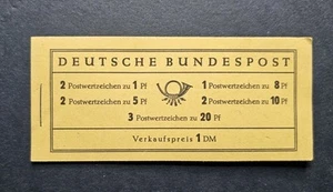 Germany Stamps 1958-60 (MH-MiNr. 4), Complete Booklet - Picture 1 of 3