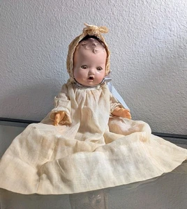 Vintage Rare Kind 1940s 20" Composition Ideal Doll - Sleepy Eyes - Picture 1 of 11