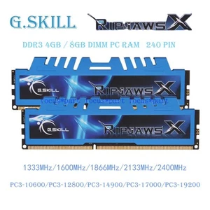 Mémoire G SkiLL DDR3 4 Go 8 Go 16 Go 1333 1600 1866 2133 2400 240 broches pour ordinateur de bureau - Photo 1/12