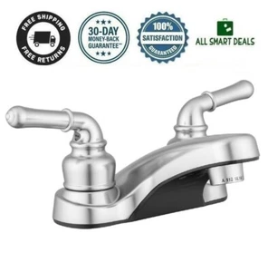 Llaves Para Lavamanos De Bano Baño Revestimiento Metalico Gran Calidad Durable - Picture 1 of 12