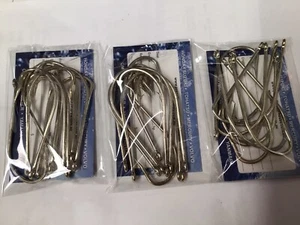 fly Hooks/light Tackle 9/0 Carbon Steel S.l X5 - Picture 1 of 3