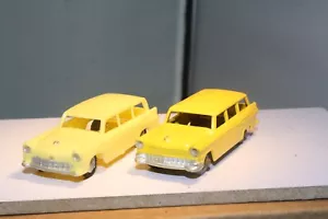 31A 1956 Ford Station Wagon Matchbox Lesney & Plastic Copy Blue-Box Hong Kong - Picture 1 of 5