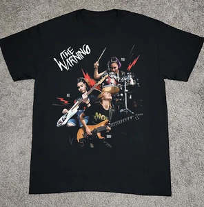 NEW THE WARNING BAND Short Sleeve Gift For Fan Black All Size T-Shirt AL695 - Picture 1 of 3