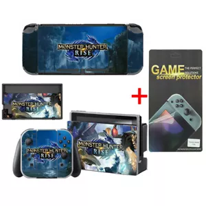 Skin Sticker for Nintendo Switch Console and Joycons Monster Hunter Stories 2 - Picture 1 of 1