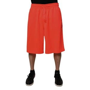 DOLCE & GABBANA Shorts Red Polyester Mid Waist Men Bermuda IT50/W36/L RRP 680usd - Picture 1 of 7