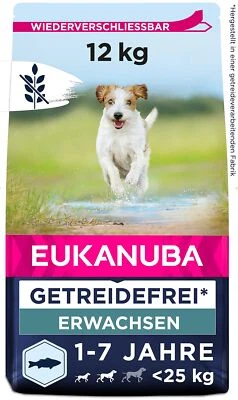Hundefutter getreidefrei mit Fisch für kleine und mittelgroße Rassen - Trocke... - Bild 1 von 4